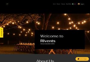 Rivents - From corporate events to weddings, we aim to create your vision into reality. With new insight and passion for organising events, we ensure to make your special occasion the one to remember.

From design to decoration, we help you build your event from the ground up. At Rivents we truly believe in, because every detail matters (in italics/highlighted).

Please go through our portfolio to see some memories from our past events.
Contact us to plan a meeting with our planner and talk about...