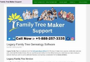 Legacy Family Tree Genelaogy Software - Legacy Family Tree is considered one of the best genealogy software for windows. It helps in tracking, organizing, printing, and sharing the history of the family. One can use the standard edition for free without having any restrictions by simply creating an account. But if you want to use the additional features then you must buy a subscription for the deluxe editions.