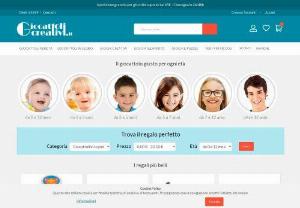Giocattoli Creativi - Physical and online store for children's toys. Find the best brands and toys for kids. Delivery in Italy in 24-48 hours.