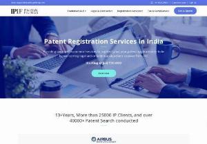 Patent Registration In India. - If you have a unique product design and invention, If you would like to register a patent on your name. Don't worry! iplf provide all patent registration service in India.