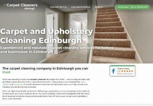 Carpet Cleaners Edinburgh - We are a professional carpet cleaning company serving customers throughout Edinburgh and the Lothians. Our range of services includes carpet cleaning, stain removal, odour removal and upholstery cleaning.