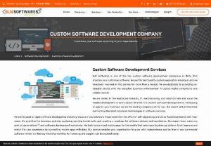 Custom Software Development Company - Get the best custom software development services