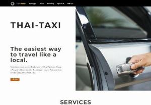 Thai-Taxi - A New Booking Platform Optimized for all Tourists and Foreigners in Thailand