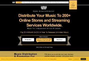 Platinum Records Distro - Digital music distribution for musicians looking to become platinum-selling artists without breaking the bank. Only $1 per month