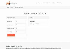 body shape calculator - If you take a few measurements from the sides of your face, neck, and waist, then combine them with your height, the resulting figures will give you information about your body shape.