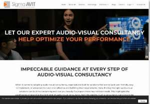 Audio Visual Consultancy to Optimize Performance- Sigma AVIT - Sigma AVIT offers a comprehensive audio visual consultancy to help optimize the performance of organizations in dynamic scenarios. Get smart AV solutions
