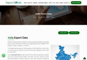 Best Import Export Data Online in India - As per India Export Data, the main exports of India are refined petroleum, packaged medicaments, diamonds, rice, and jewellery. The main export partners are United States, United Arab Emirates, China, Hong Kong, China and Singapore.