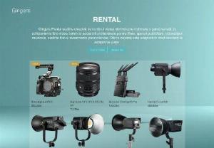Gingers Rental - Gingers Rental supports visual content creators by offering a wide range of professional lights and accessories for hire.