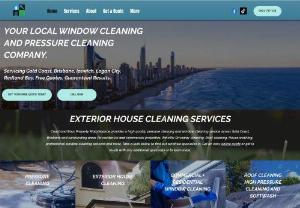 Coast and Bays Property Maintenance - External Cleaning Specialists providing pressure cleaning and soft washing throughout Gold Coast and Brisbane South