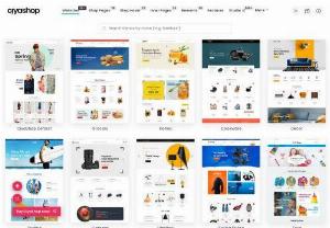 Muti-purpose WooCommerce WordPress Theme - Ciyashop is the best multi-purpose wooCommerce WordPress theme for an online eCommerce store. With the help of CiyaShop Studio, you can build stunning and dynamic websites.