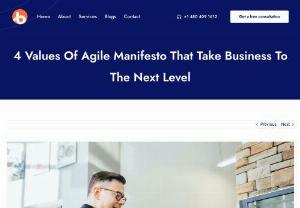 4 Values Of Agile Manifesto That Take Business To The Next Level - It is alternatively tough to assume however there were many software program solutions that have been born earlier than it. Before the Manifesto, software program it comes to be no longer fast. Many responsibilities within the pipeline have been canceled because of converting the goals.