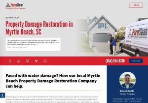 PuroClean of Myrtle Beach - PuroClean of Myrtle Beach provides full water damage repair services because we know that dealing with such damage is a daunting task. You need a restoration company that will quickly restore your residential or commercial property.