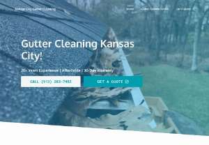 Kansas City Gutter Cleaning - You don't have to worry about cleaning your clogged gutters and downspouts any longer! We are the trusted choice for the best professional Kansas City gutter cleaning services. Kansas City homeowners consistently turn to the property maintenance and cleaning experts at Kansas City Gutter Cleaning to provide the highest quality gutter and downspout cleaning services.