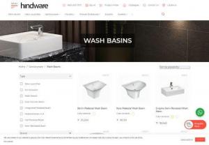 Buy Wash Basin Online | Table Top Wash Basin | Hindware - Hindware has premium washbasin design for your bathrooms Find hand wash basin, counter top basin, pedestal wash basin and many more at best price in India