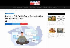 Python vs PHP: Which One to Choose for Web and App Development - Every business is becoming digitalise these days. Choosing the right approach is too important. These days python and php are the most popular languages, and millions of users choose these platforms for developing software and websites. So this is important to know a basic knowledge of python vs PHP and which is best for web and app development.