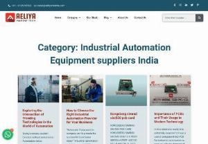 Industrial Automation Equipment suppliers India - India's top industrial automation equipment, spare parts, and electrical components suppliers and dealer Bhavnagar, Gujarat, India.