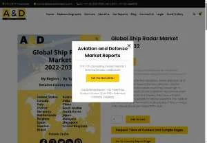 Screenshot of Ship Radar Market