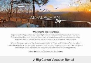 Your Dream Getaway at Appalachian Sky Cottage - Want to escape the chaos of your day-to-day grind? Mountain top Canoe, Georgia, to connect with nature and reignite your lost love for life!