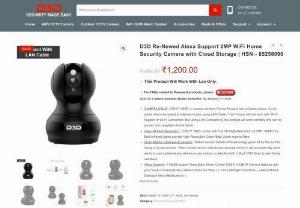 Wifi CC Camera Wireless @ 20% OFF | Renew Deal - D3D Wifi CC Camera Wireless Camera Model No: F1-362B with Alexa Support, Ultra HD 1080p. Cloud & SD Card recording, renew sale offers.
