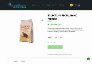 Psittacus Eclectus Special Hand Feeding - 1Kg & 5Kg | Birds Oasis - Psittacus Eclectus Special Hand Feeding - 1Kg & 5Kg is available at Birds Oasis. Importers of Psittacus products in Pakistan