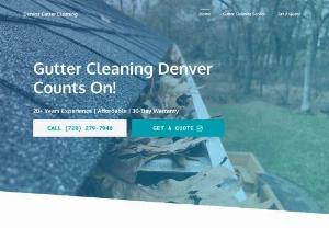 Gutter Cleaning Denver - You don't have to worry about cleaning your clogged gutters and downspouts any longer! We are the trusted choice for the best professional Denver gutter cleaning services. Denver homeowners consistently turn to the property maintenance and cleaning experts at Denver Gutter Cleaning to provide the highest quality gutter and downspout cleaning services. Our trained specialists thoroughly examine your downspouts and gutter systems to determine how to most effectively clean your gutters. Let our...