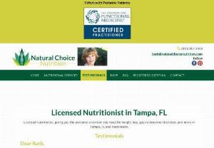 diabetic nutritionist tampa fl - When it comes to finding a registered dietitian in Tampa, FL, contact Natural Choice Nutrition. To learn more about the services offered here visit our site.