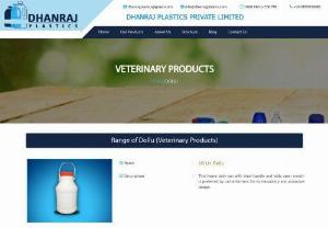 2 Ltr Plastic Dollu Supplier in Meerut - Dhanraj Plastics - Dhanraj Plastics Private Limited is an Indian manufacturer of veterinary (animal feed) plastic products and containers. We provide animal supplement bottle, animal medicine bottle and veterinary bottles. We are a renowned supplier of 2 Ltr plastics dollu in Meerut, India. They are known for their precision design and durability. We have a wide range of plastic products for residential and industrial use.