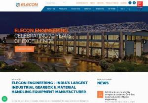 The Home Of World-class Industrial Manufacturing by Elecon - Est. in 1951, Elecon is the largest manufacturer of Material Handling Equipment and Industrial Gears in Asia, manufacturing Reducers and Mining equipment too.