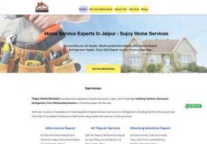Sujoy Home Services - Sujoy Home Services is established at A-22, First Floor, JDA Market, Nursery Circle Nemi Nagar Extension, Block A, Amrapali Marg, Vaishali Nagar Jaipur, Rajasthan 302021. Sujoy Home Services provides home appliance repair services in Jaipur. Sujoy Home Services provides professional repair services of AC Repair, Refrigerator Repair, Microwave Repair, LED TV Repair, Washing Machine Repair, Chimney Repair Cleaning, Geyser Repair, RO Purifier Repair, Domestic Flour Mill Repair Sujoy Home...