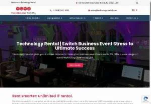 Screenshot of Technology Rental USA
