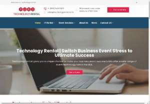 Technology Rental USA - We offer any quantity of computer rental, corporate iPad hire, and so much more. We have over 5,000 corporate clients in every sector including charitable, government, public, pharmaceutical, education, and entertainment industries globally.