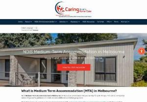 Are you looking for Medium-Term Accommodation in Melbourne area? - We are registered NDIS providers in Melbourne area. We provide NDIS Medium Term Accommodation (MTA) that you can stay for up to 90 days. This can be a temporary solution if you are hospitalised or in rehab and need additional care before going home. For more info contact us: 1800 844 995