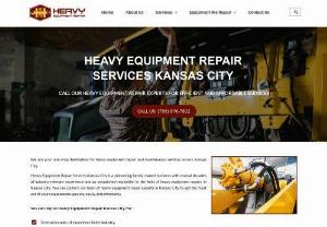 Heavy Equipment Repair Services Kansas City - Heavy Equipment Repair Services Kansas City is a pioneering family-owned business with several decades of industry-relevant experience and an unmatched reputation in the field of heavy equipment repairs in Kansas City. At Heavy Equipment Repair Kansas City, we understand that large-scale heavy equipment for construction, industrial applications, and road maintenance are crucial. Our experienced technicians come up with relevant solutions throughout repairs of heavy equipment, its maintenance...