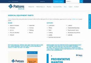 Medical & Laboratory Equipment Parts - Pattons Medical - Pattons Medical Manufactures | Pattons Medical equipment parts, sells and services high quality medical air and vacuum systems for the healthcare market