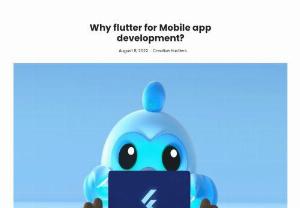Flutter App Development in India - Creative Hustlers is the best Flutter app development in india, providing end to end solution. Our team is powered by hustlers active in design thinking, digital development, and web analytics, whose sole purpose is our client's success.
