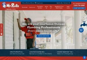 Mr. Rooter Plumbing of Duncan - As your Duncan plumbing company, Mr. Rooter Plumbing of Duncan will meet all your needs for drain repair, drain cleaning, and many other plumbing repair, maintenance and installation services.