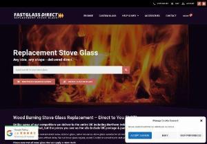 Fastglass Direct - Replacement stove glass sent directly to your home. A wide range of manufacturers available and custom cut stove glass is available too inhouse.