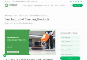 Best industrial cleaning products - Most building owners are familiar with cleaning products. Examples include chemical cleaners, anti-bacterial wipes, and sprays for toilets and sinks. But not many are aware of the best industrial cleaning products or commercial cleaning. These are useful not only in industrial cleaning. It can also be used at home or office cleaning when there are tough stains to get rid of.