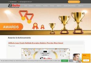 Netsuite Solution Provider Partners | Netsuite Partner | AGSuite Technologies  - AGSuite Technologies has recently secured the Oracle NetSuite Emerging Solution Provider-West award from India. This is the first Oracle NetSuite award bagged by us. Want to know more visit our website.