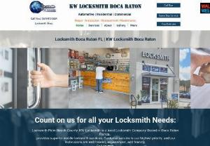 KW Locksmith Boca Raton - Locksmith Boca Raton FL KW Locksmith Boca Raton, Located in Boca Raton FL. Auto, Residential, and Commercial. We provide mobile Locksmith services in Boca Raton and Palm Beach area.