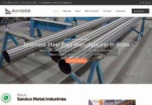 Sandco Metal - Sandco Metal Industries is a well-known Stainless Steel Large Diameter Pipes Supplier and Stockist in Qatar. While many specialized types of Pipe can be manufactured, the most common types of Pipe that we manufacture include Stainless Steel Large DiameSandco Metal Industriester 304 Pipe, SS Large Diameter 316 Pipe and special Size & Grades.