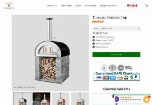 Toscana Pizza - The Toscana Pizza Oven is made entirely of heavy gauge 304 stainless steel. Thanks to its 5 inches of insulation, the Toscana Pizza Oven will provide hours of heat retention for as long as you need. With a full 1.25