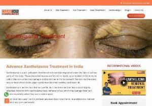 Advanced Xanthelasma Treatment in india - We explains and treat the causes, symptoms, and treatment of xanthelasma, yellow patches filled with cholesterol that appear on the inside of your eyelids.