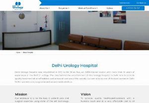 Urology Hospital in Delhi - Consult Dr. Niren Rao at Delhi Urology Hospital, the best Urology Hospital in Delhi, to know more about the procedure and benefits of the surgery.