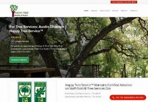 Happy Tree Service - My name is Evan Peter and I am the owner of Happy Tree Service of Austin. I have been caring for trees since I was a teenager. I've worked for many of the local tree companies here in Austin and have served as foreman on quite a few local crews. From these experiences a simple truth occurred to me - there was a better way to do business.
