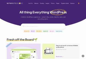 All Thing Everything WordPress - Keeping you up-to-date with All Thing Everything WordPress - from basics to advanced. Resources, news, tutorials, guides and much more!
