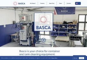 Basca Srl - Basca is an innovative company aiming to make your container and tank cleaning process enviro-friendly and more sustainable by manufacturing cleaning equipment automatically integrated with effluent treatment systems.