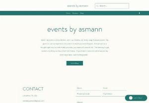 events by asmann - Planning a party e.b.a. can help with every aspect.