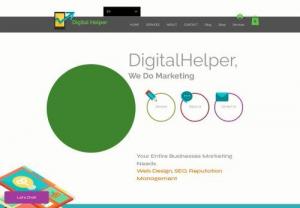 Digital Helper - Digital Helper Marketing is an agency that can provide you with various digital marketing services that will help you reach your goals.We offer services such as SEO, social media, PPC, web development and branding. Contact us today to find out how we can help you grow your small business