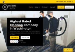 Hunter's Extreme Cleaning Services - Based in Federal Way, we're a friendly,
family-owned company providing quality cleaning services for our clients all across the region!